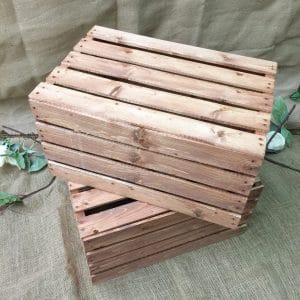 Light Wooden Crates