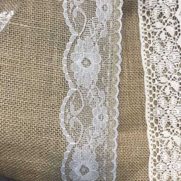 Vicki Natural Burlap Table Runners