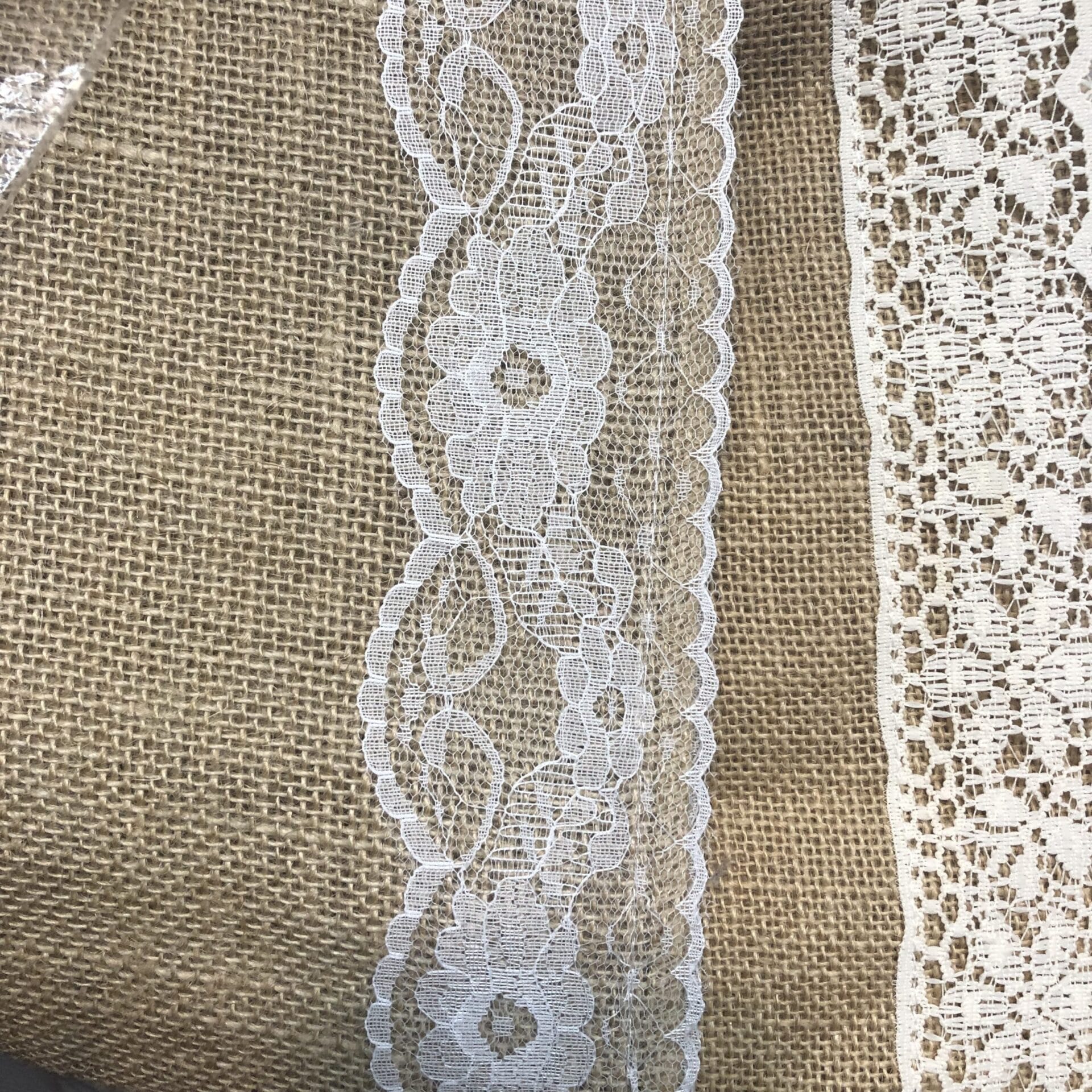 Vicki Natural Burlap Table Runners