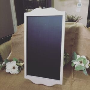 Ora Vintage White Chalkboard