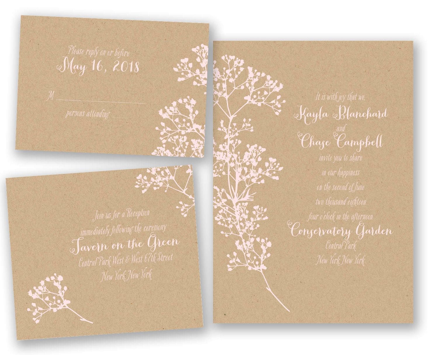 Invitations by Davids Bridal e1488264168775 10+ Places To Buy Rustic Theme Wedding Invitations