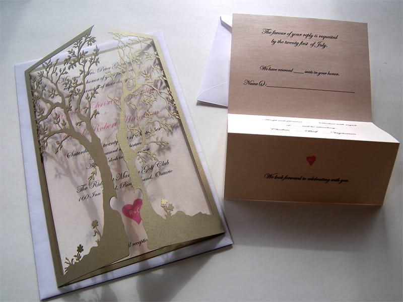 Laser Creative 10+ Places To Buy Rustic Theme Wedding Invitations