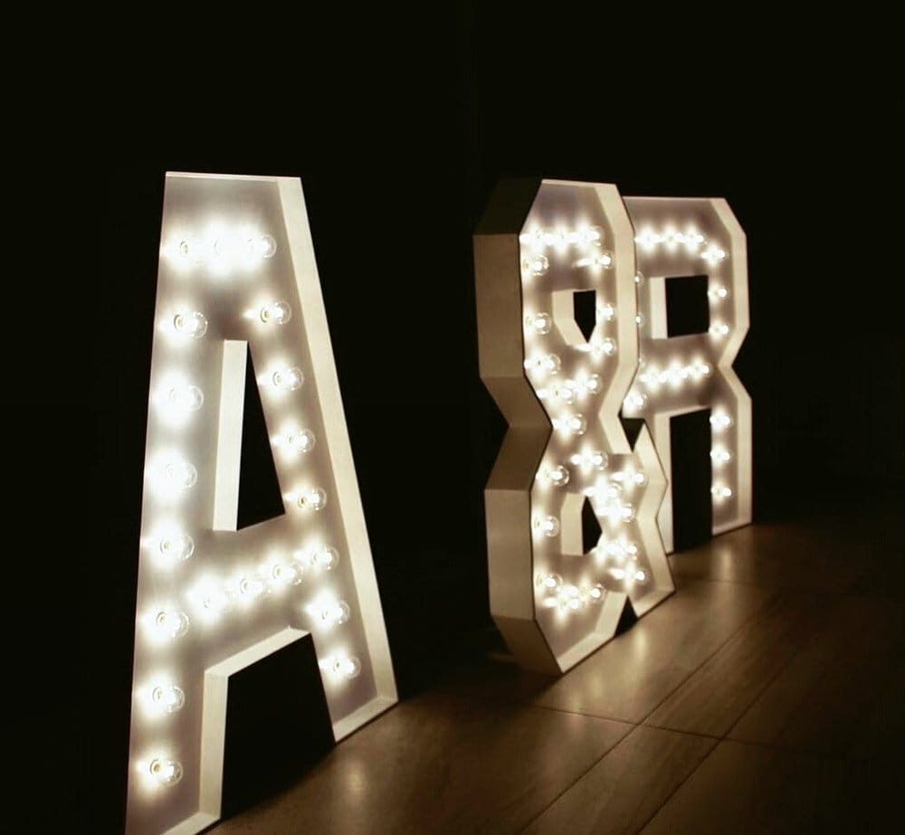 Marquee Marc 10+ Places To Rent Marquee Lighting Letters in Toronto