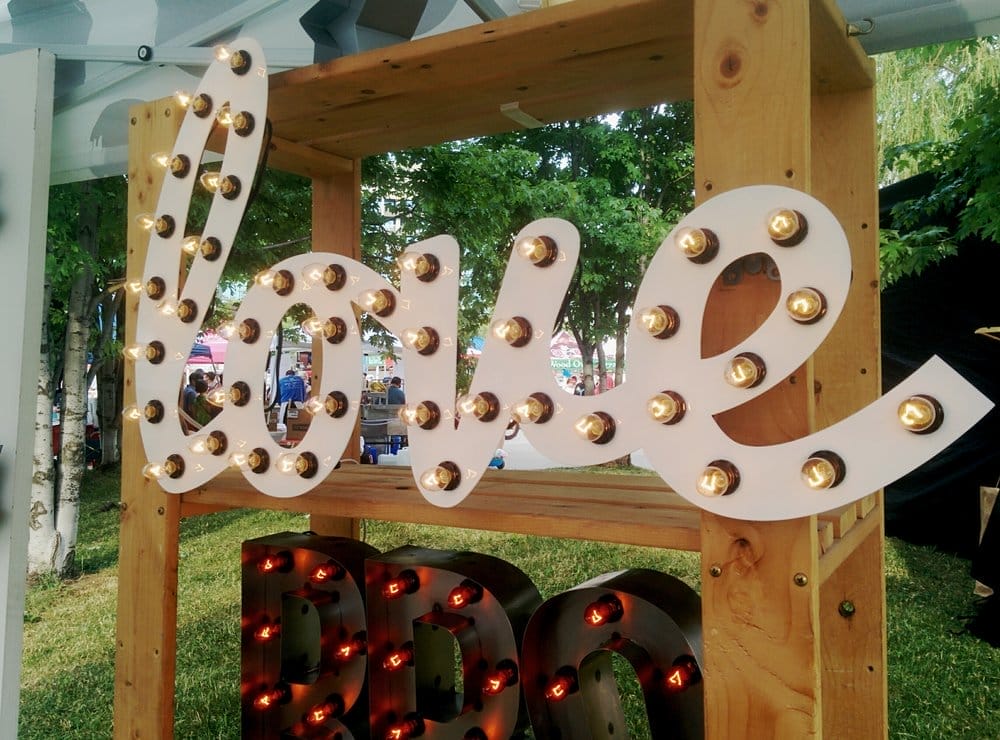 Moonrise 10+ Places To Rent Marquee Lighting Letters in Toronto