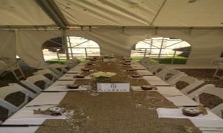 Rustic Country Weddings 1 10+ Places to Rent Burlap Runners in Toronto