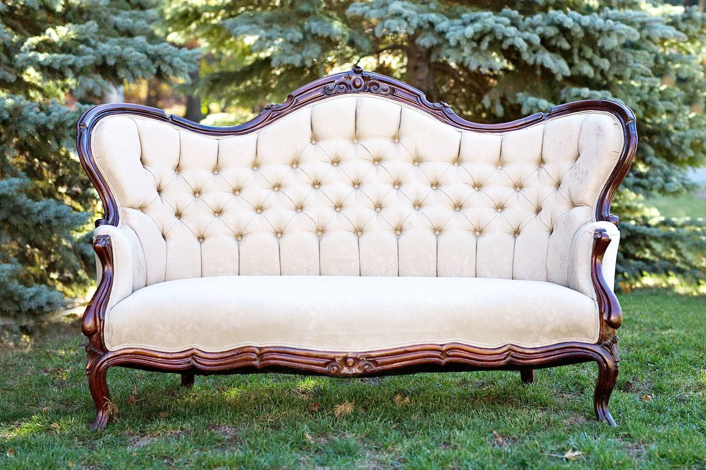 Vintage French Sofa For Rent Toronto