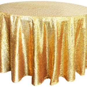 Gold Sequin Tablecloth