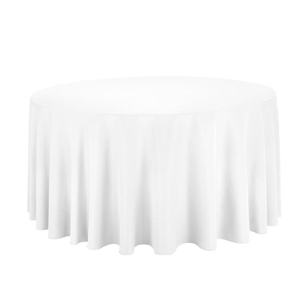 120x120inches white tablecloth 12 White Table Cloth