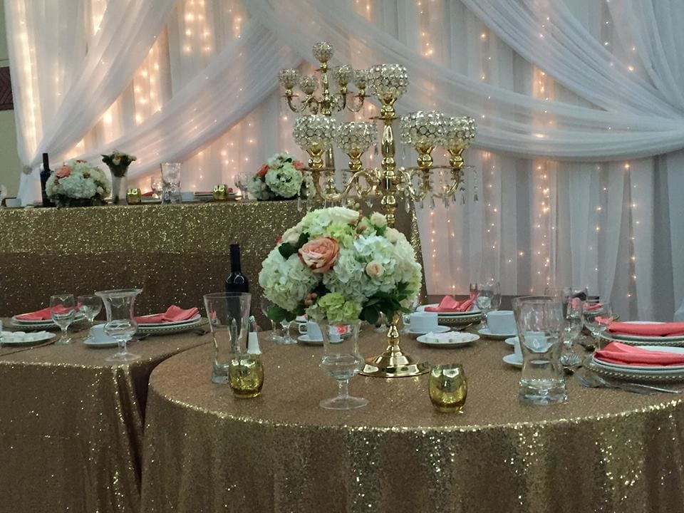 With All My Heart 1 10+ Places to Rent Champagne Sequin Table Cloths in Toronto