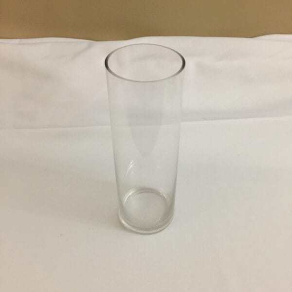 medium clear glass cylinder vase 3.50 Laurie Medium Clear Glass Cylinder Vase 12"