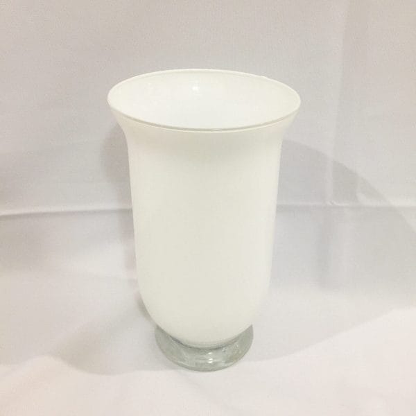 White Vase 5 Claire White Curve Vase