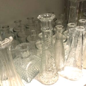 Clear Bud Vases