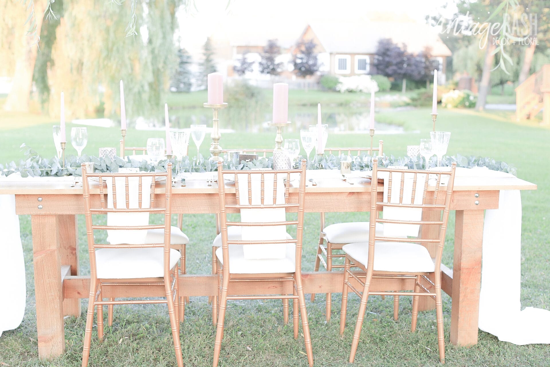 styled vintagebash 192 Simple Greenery Theme Wedding Idea