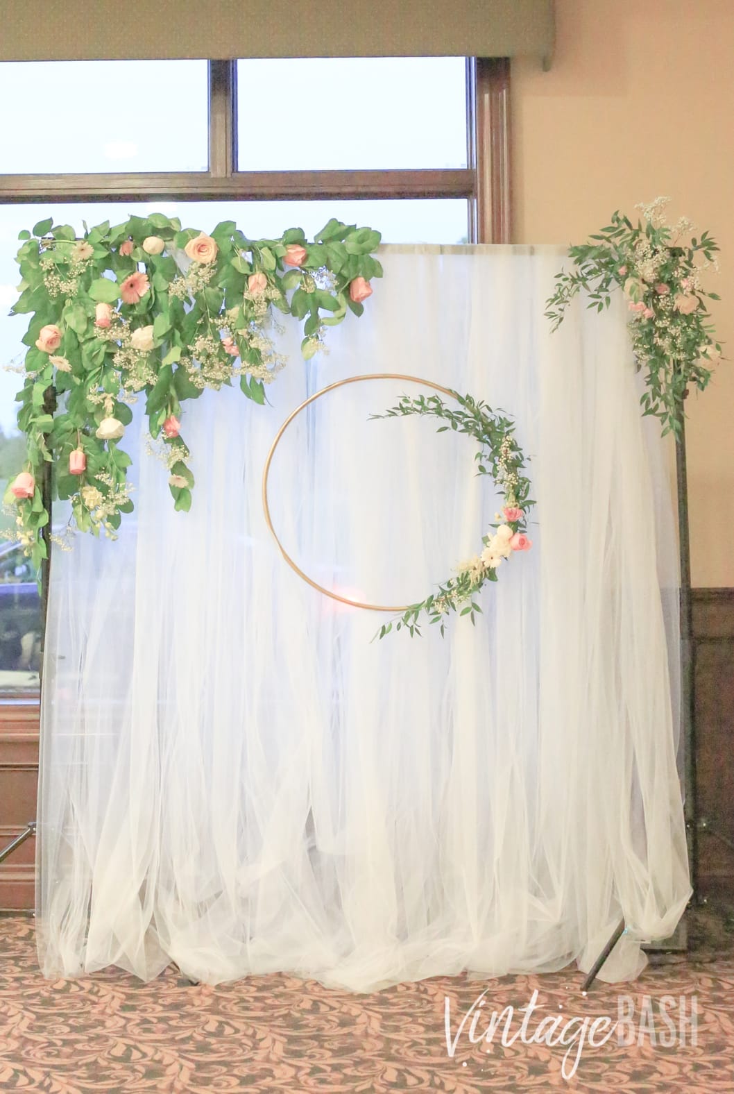 Wedding Backdrop Inspiration Greenery Rustic Outdoor