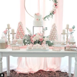 White Distressed Table