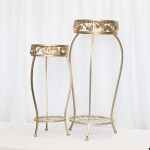 Gold Side Accent Side Table