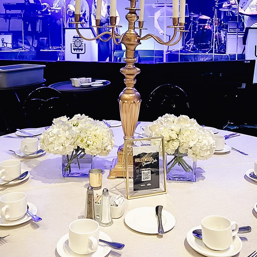 Achel White Floral Arrangement - Image 4