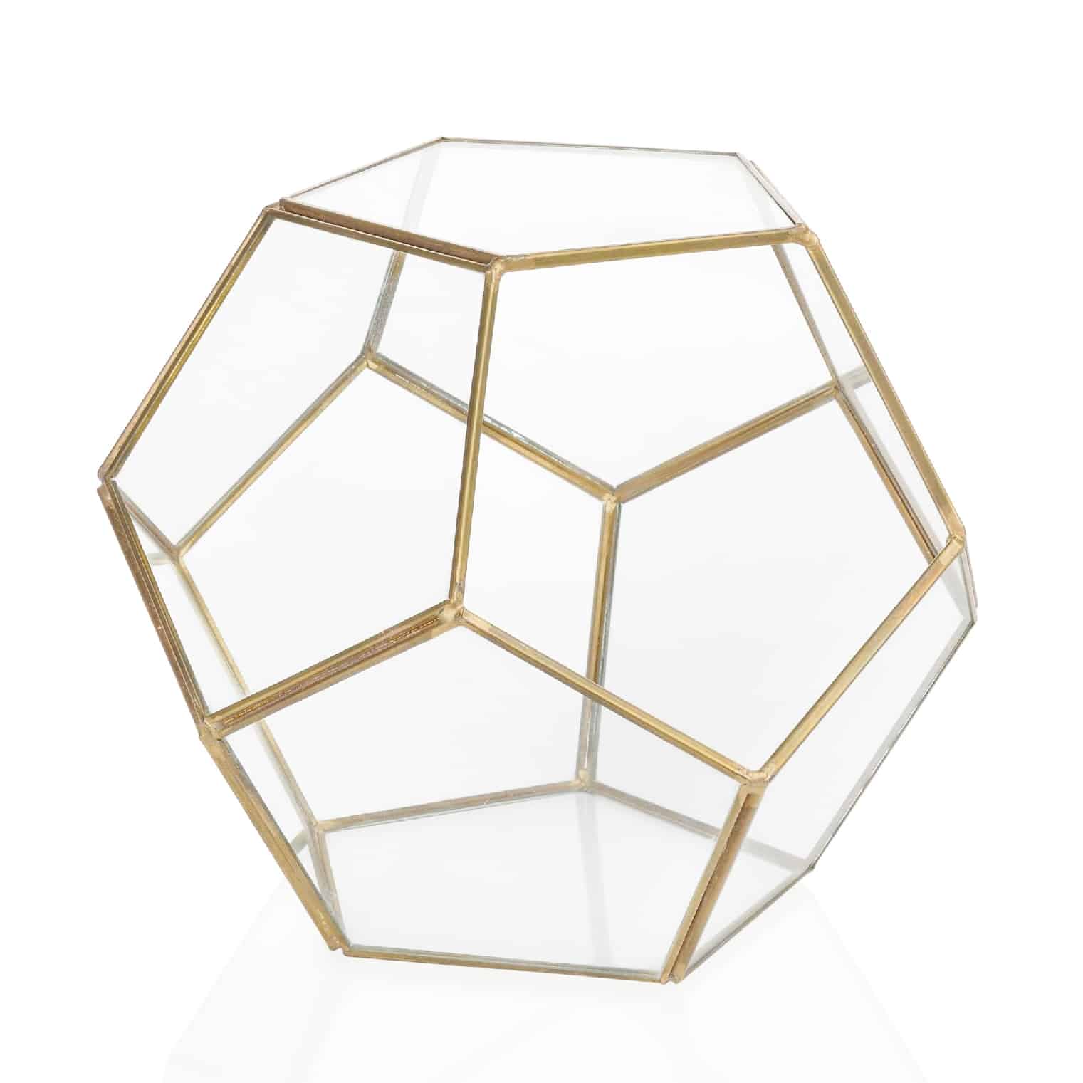 Geometric honey comb gold Candle Holder Terrarium Vase – Viva La Rosa