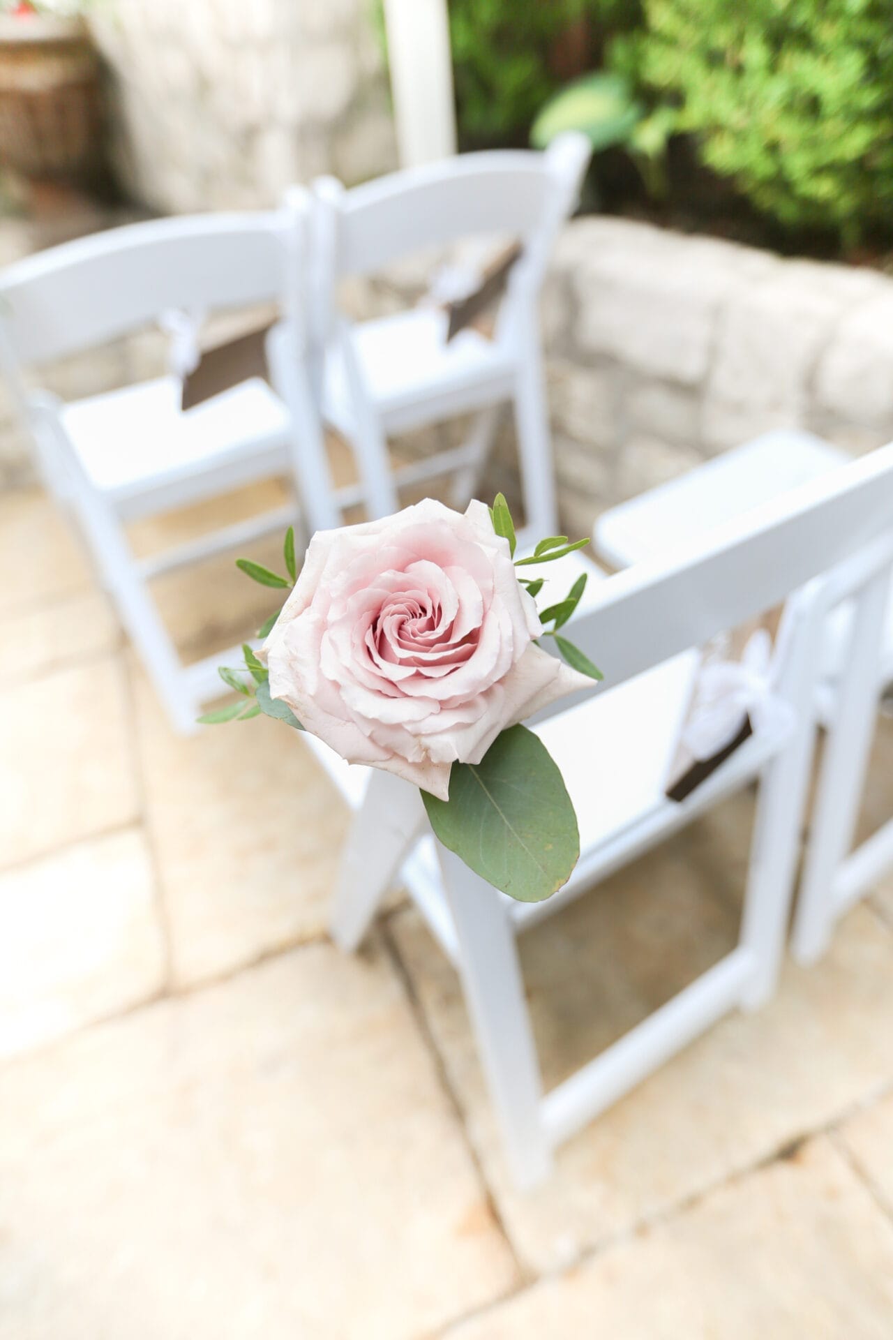 Aisle Marker Idea Blush
