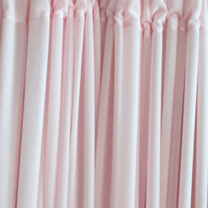 Joan Coral Pink drapes