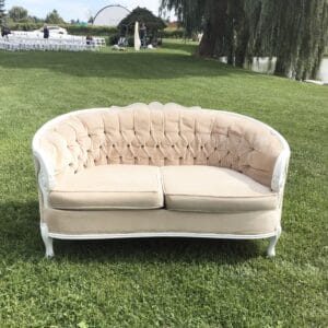 Nancy Peach Ornate Sofa | Love Seat