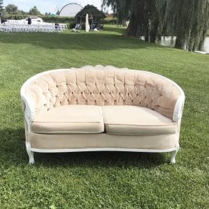 Nancy Peach Ornate Sofa | Love Seat