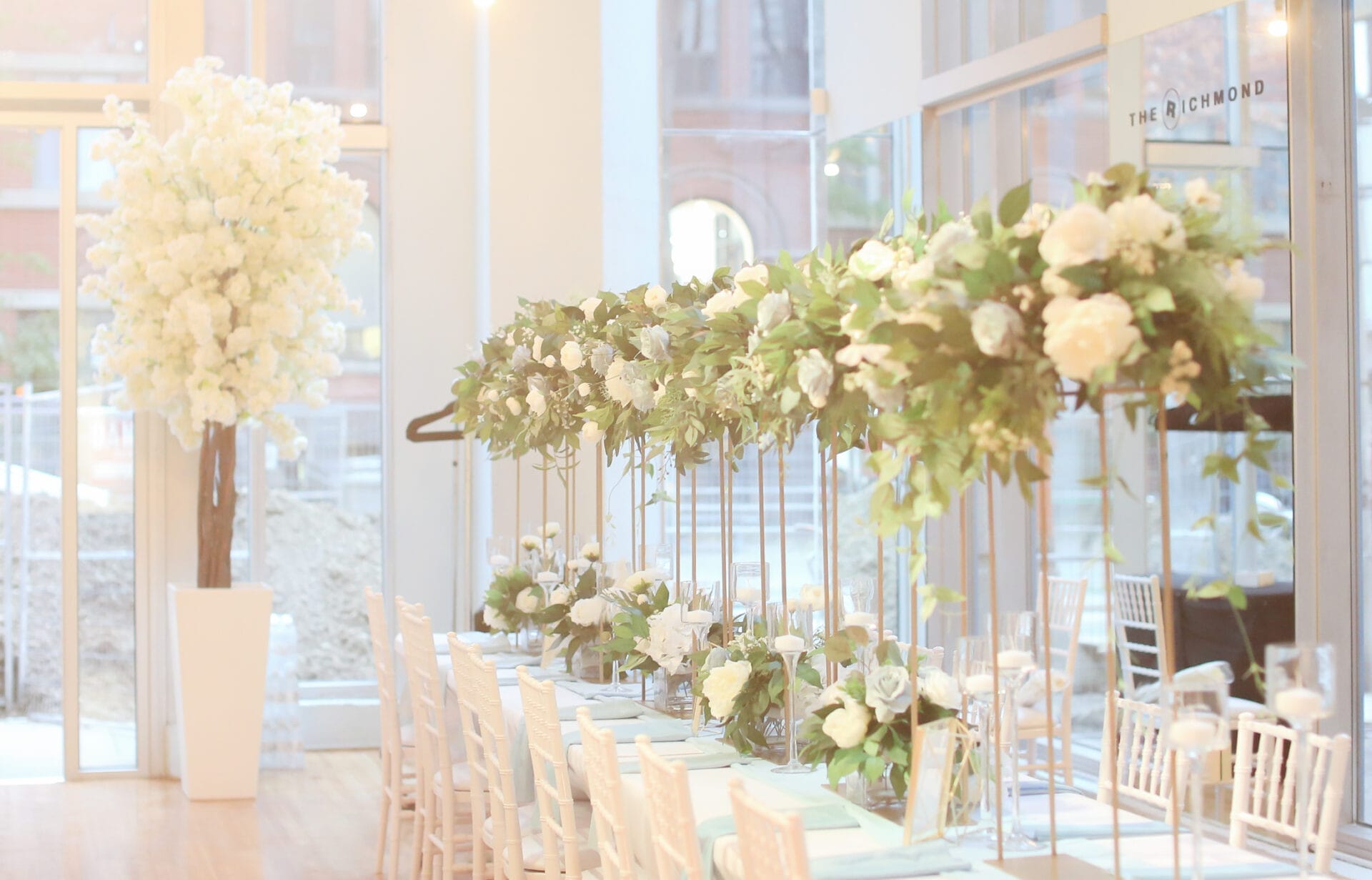 086A9973 WIPA At The Richmond: Dusty Blue Wedding Decor