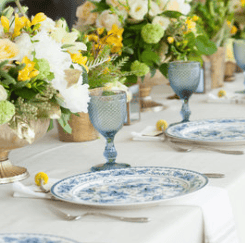 Plate Decor and Set up