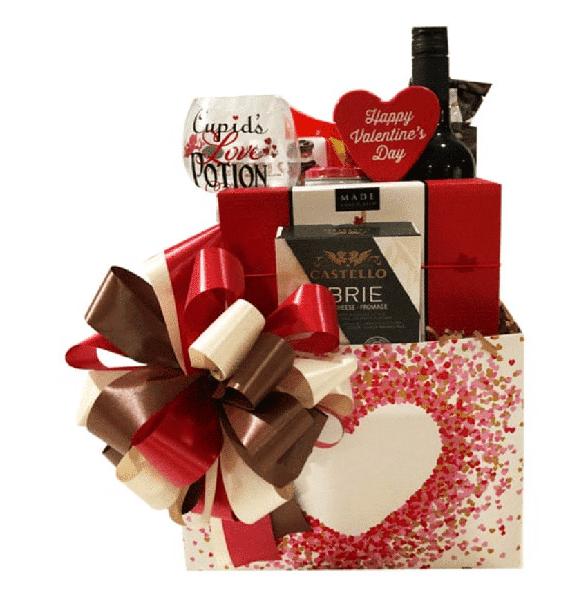 Valentine Romance Gift Basket