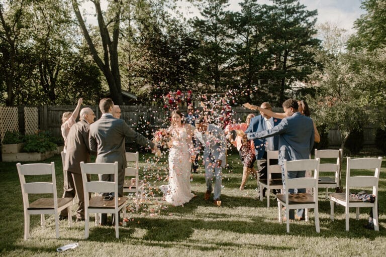 Backyard Wedding