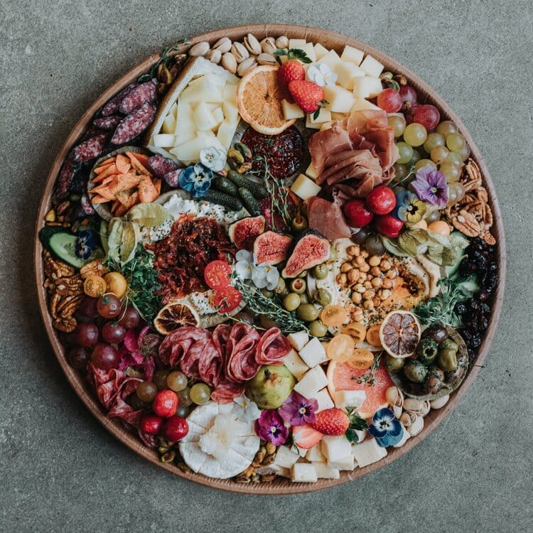 Brie Vegan Charcuterie Board