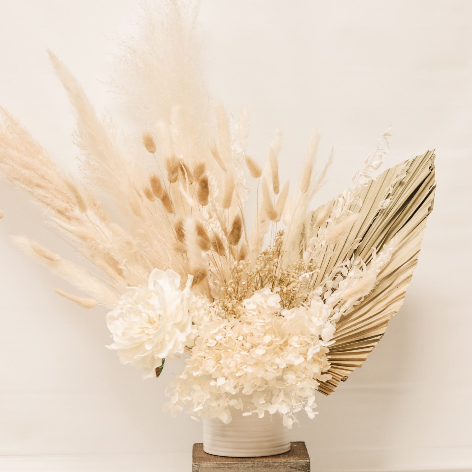 Dried Pampas Flower Arrangement Toronto Home Decor