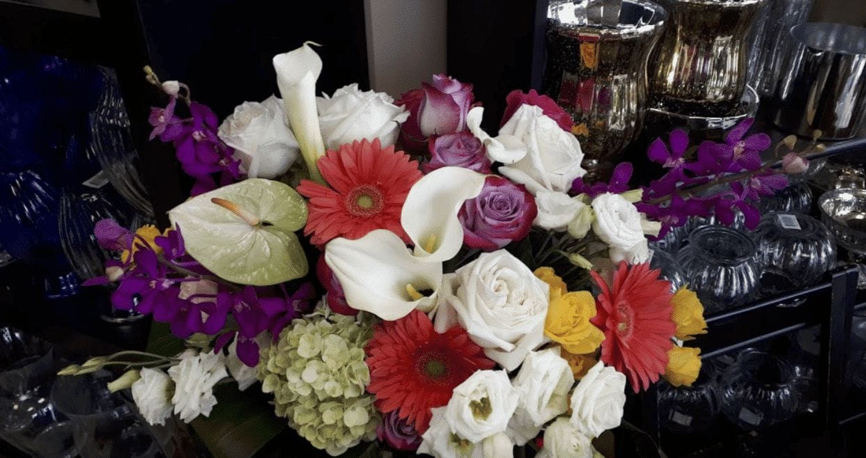 vibrant floral arrangement