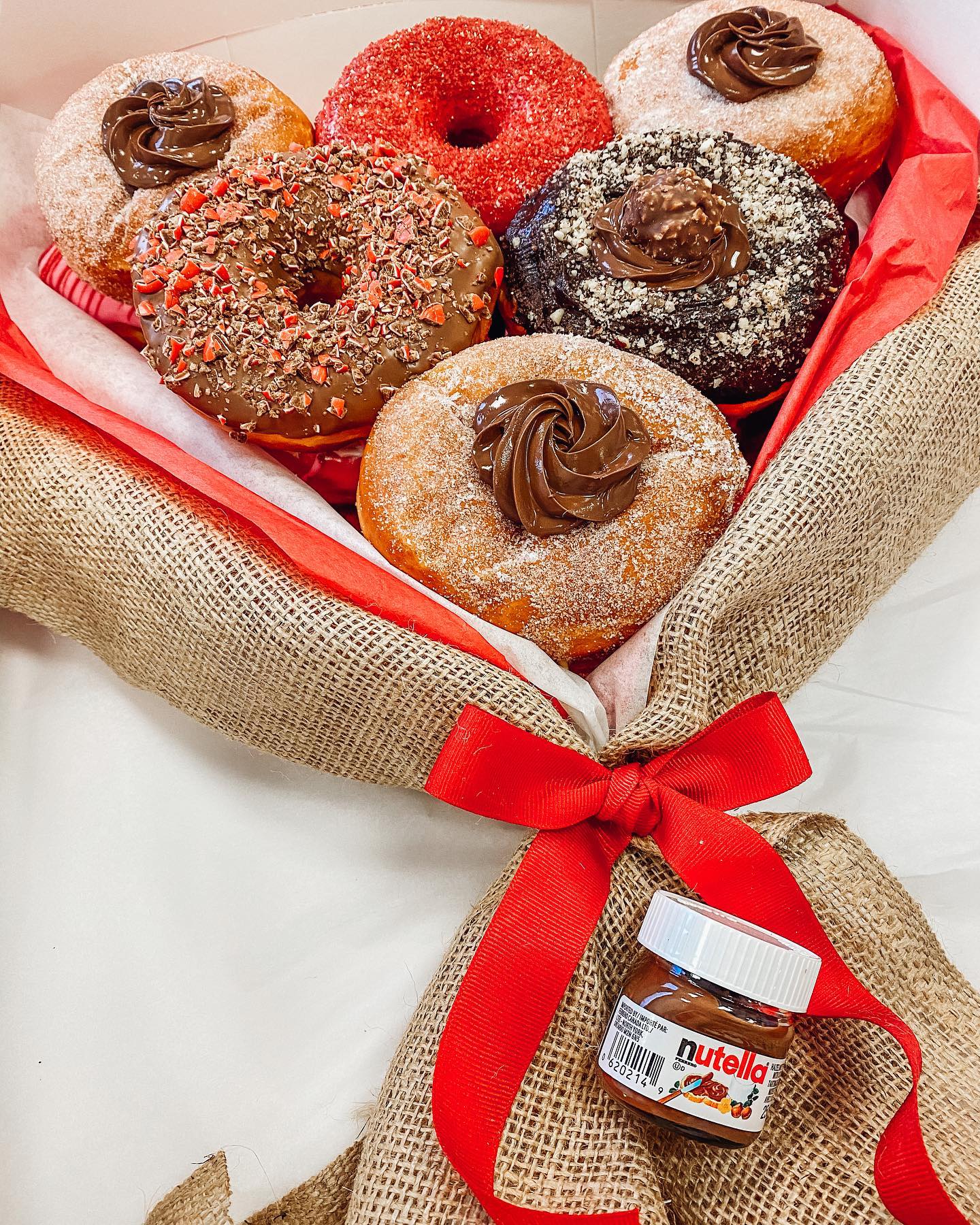 Euro Desserts, donut bouquets