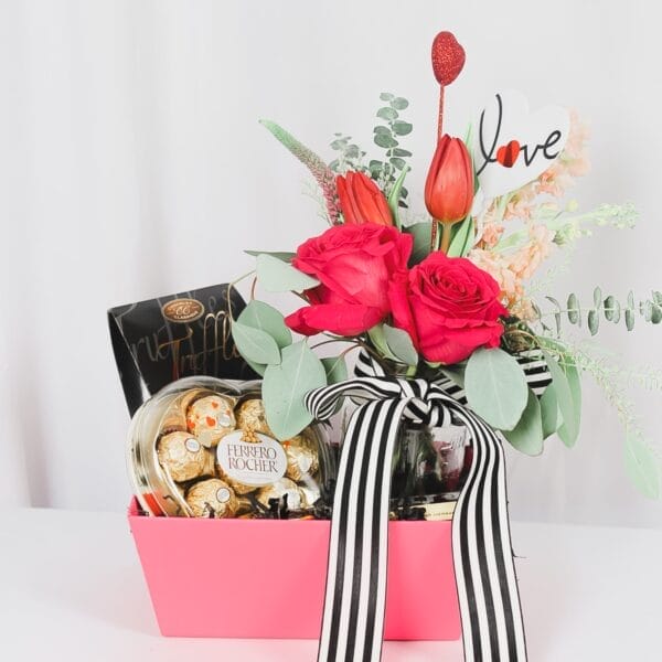 valentineflowers chocolate Forget Me Not Valentine Gift · Flowers & Chocolate