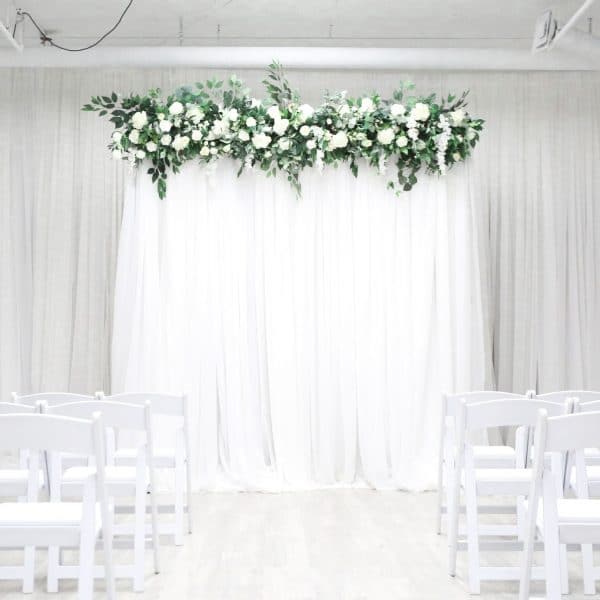 Ceremony Decor Backdrops 9 Month Wedding Checklist