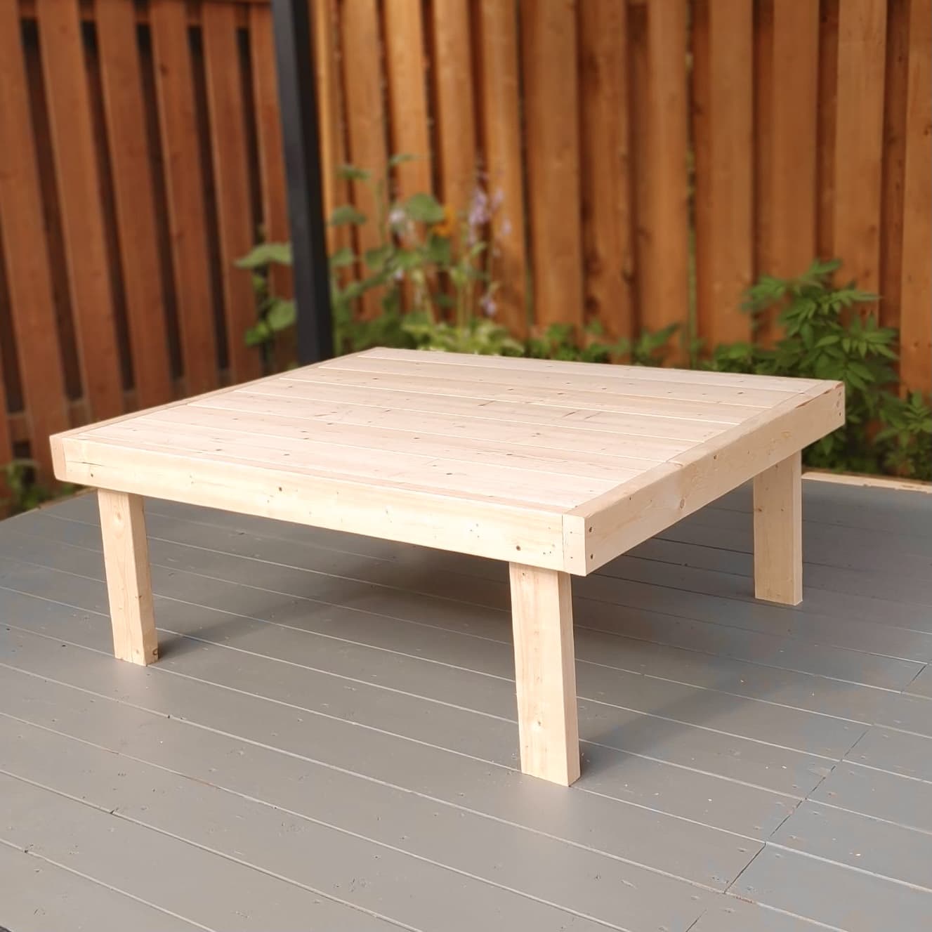Wooden Low Picnic deals Table