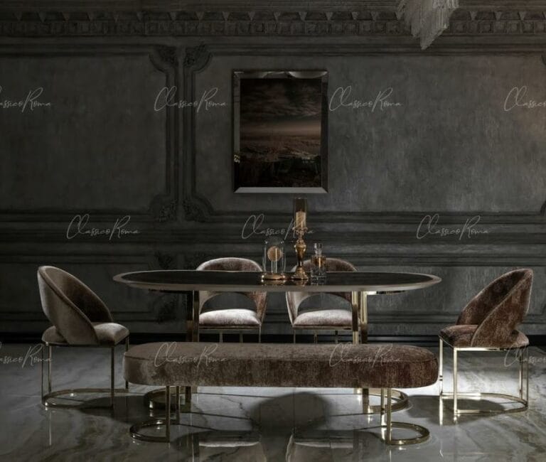 luxurious custom dining table