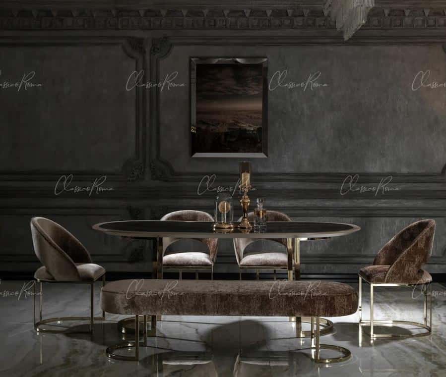 luxurious custom dining table