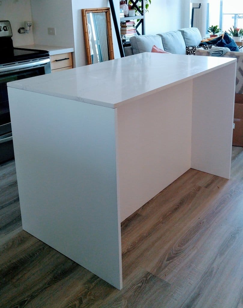 custom island kitchen table top