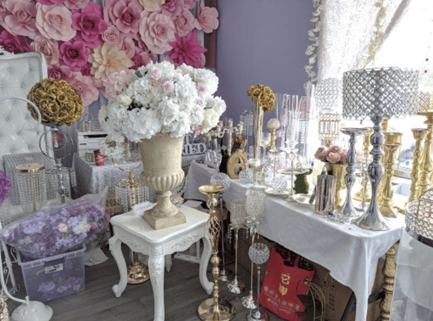 wedding decor rental
