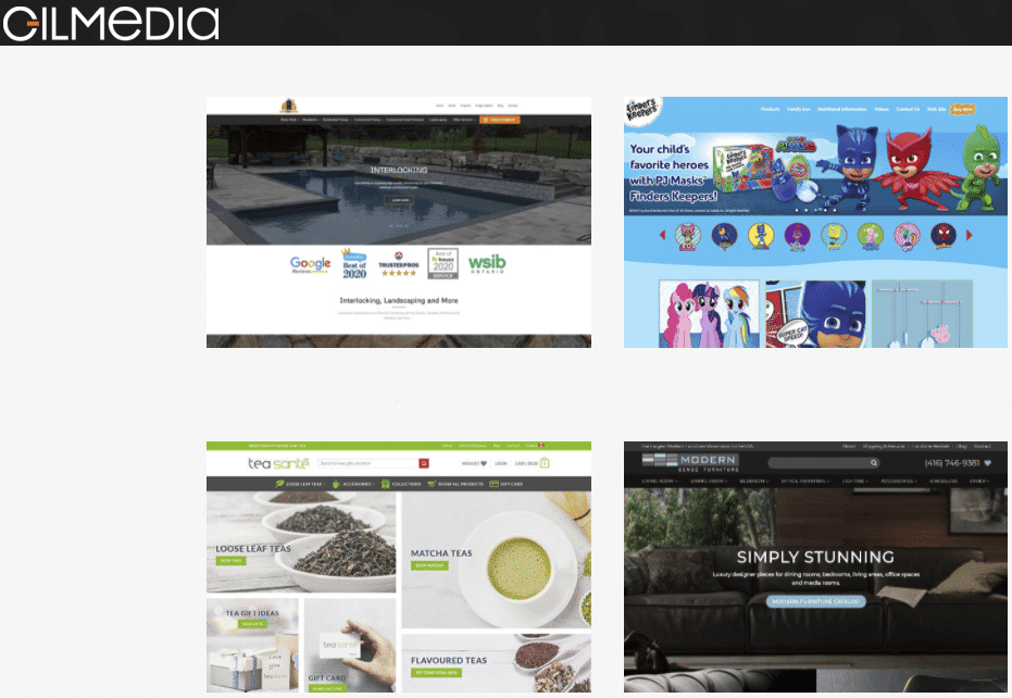 web designers for interior designers