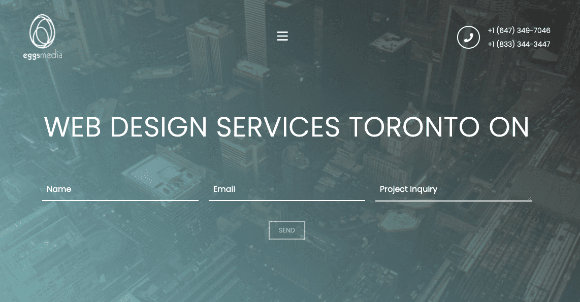 photography web design