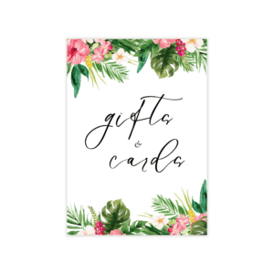 Tropical Gifts & Cards Sign