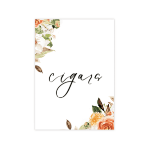 Pop Romance Cigars Sign