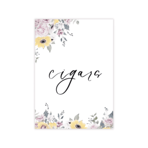 French Vintage Cigars Sign