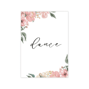 Parisian Pink Nude Dance Sign