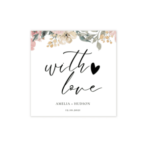 Parisian Pink Nude Favor Tags