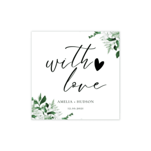 Lush Greenery Favor Tags