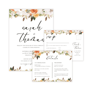 Pop Romance Invitation Set